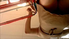 Black Panties Upskirt at Target