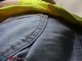 Up petticoat vid featuring babe&rsquo;s washed off panty