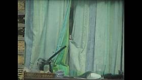 Flashing her boobs in hotel