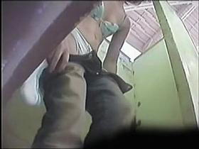 Hot hidden cam changing from sexy amateur brunette