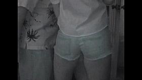 Extremely short shorts (candid)