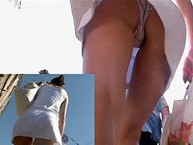 Recent beneath upskirt clip