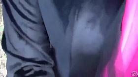 My horny friends having sex on the walkway