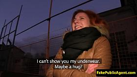 Ballsucking ginger fucks stranger in his car