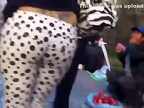 Solid look under a short dress