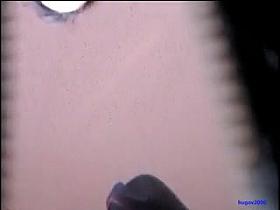 Voyeur upskirt clip shows the butt of a hot lassie