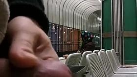 Public Masturbation part54