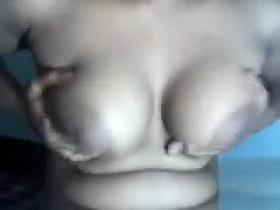 Indian girl with saggy tits gets her pussy plowed