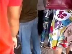 Encoxada 251 : she was so turned on by feelin dat cock