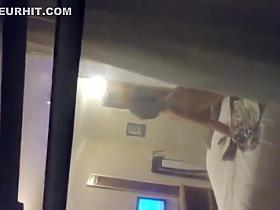 Peeping on my neighbors fucking