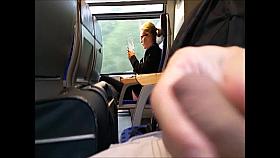 masturbatng onb a pretty blonde girl with glasses