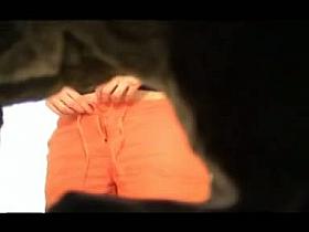 Real amateur blonde on hidden piss cam