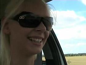 No panties fuel and in car