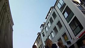 upskirt girl on roads