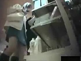 Asian short skirt teens