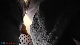 Bus filled with merely hottest upskirts