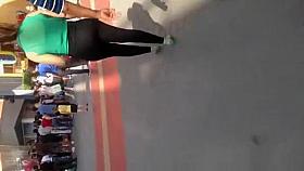 Big ass in black pants