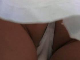 The most beautiful up-skirt teen you ever saw