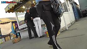 Hot wazoo in super taut panties