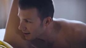 Athena Faris is fascinated by Codey Steeles dripping cum in her pussy