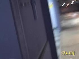 Sharking shuri right after she has gone out of the elevator