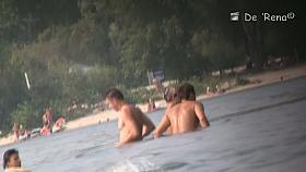 Naked bodies, naked boobs and pussy in this nude beach video