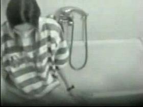 Hidden cam in bathroom caught my girlfriend masturbating