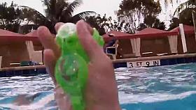 Milf in the swimming pool