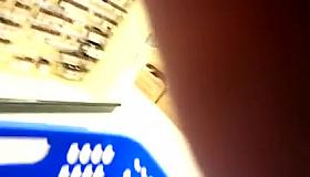 Hot milf uppie at hobby store 1