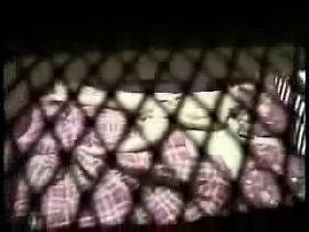 Spying my s ister masturbating. Through window