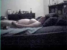 Great masturbation of my pregnant mum. Hidden cam