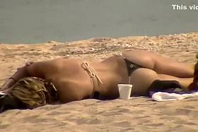 Spying on a guy with a sexy girlfriend