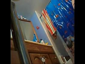 Amateur Ex girlfriends amazing ass shower