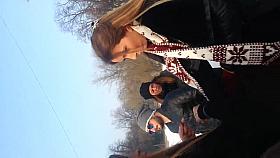 spy sexy girls parck romanian