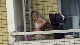 Texting and taking a piss