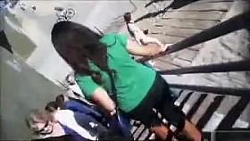 Girls on the boardwalk have nice asses