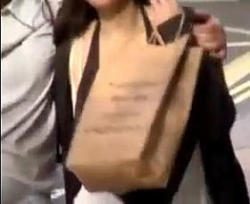 omg!! huge candid boobs!!