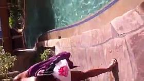 Thong Bikini in Motion