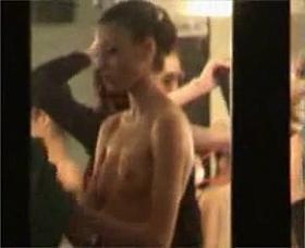 Ballerina changing room