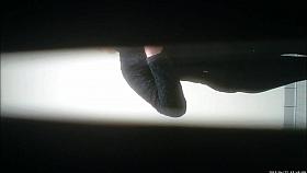 REAL Hidden Cam! Hot Blonde MILF Changing in Bathroom