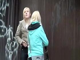 Compilation of Ukrainian girls peeing in public