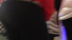 Juicy Teen Butt at the buffet