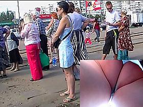 In Nature's Garb butt upskirt of fascinating angel