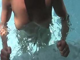 Cumshot, Beach, Blue Sky