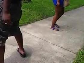 This lame out of shape joke tried gettin her? lol!