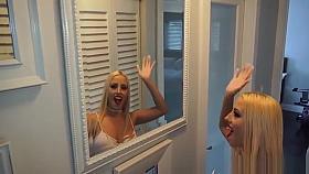 Pov busty stepsis banged