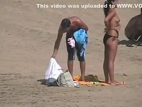 Nudists Spyied At Fuerteventura Island Beach