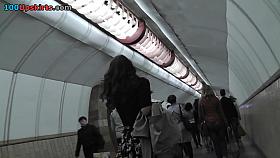 Up dark and white petticoat hawt lengthy legs