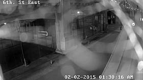 She just had to chuck a leak!