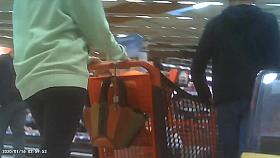 Girls and public market